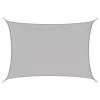 LEAN Rectangular Garden Sun Shade Sail, Waterproof, Gray, 300x400 cm