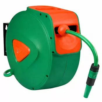LEAN Wall-Mounted Automatic Reel with Garden Hose 20m + 2m