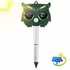 LEAN Solar Owl Animal Repeller Motion Sensor Ultrasound LEDs