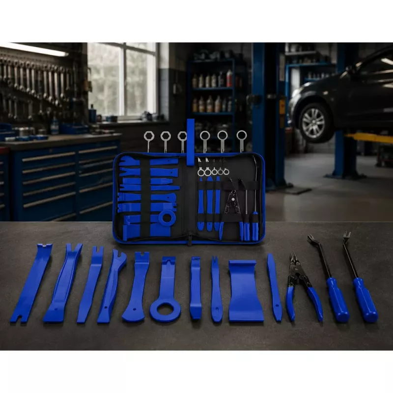 LEAN Upholstery Removal Puller Set Car Tools Case 45 pcs.