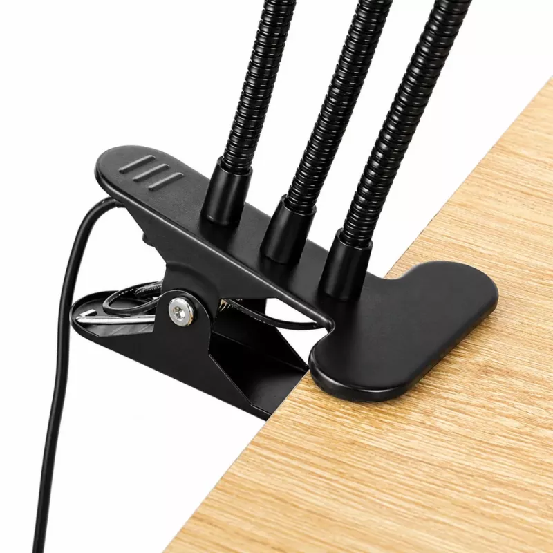 LEAN LED Lamp for Growing and Illuminating Plants, Triple Modules, Clip