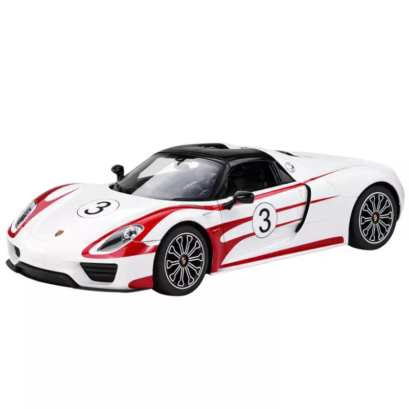 RASTAR Porsche 918 Spyder Performance Remote Controlled RC Car White 1:14