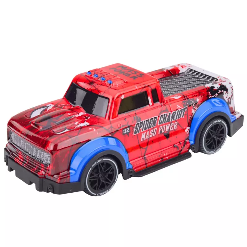 LEAN TOYS Remote Controlled Car RC Off-Road Spider Red Lights