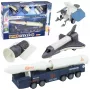 LEAN TOYS Space Set Rocket Shuttle Satellite Transport Vehicle