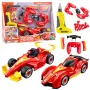 LEAN TOYS Car Tuning Kit Car Racer For Turning Screwdriver Lights