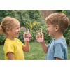 LEAN TOYS Walkie Talkies For Kids Video Talk Recording Camera Pink