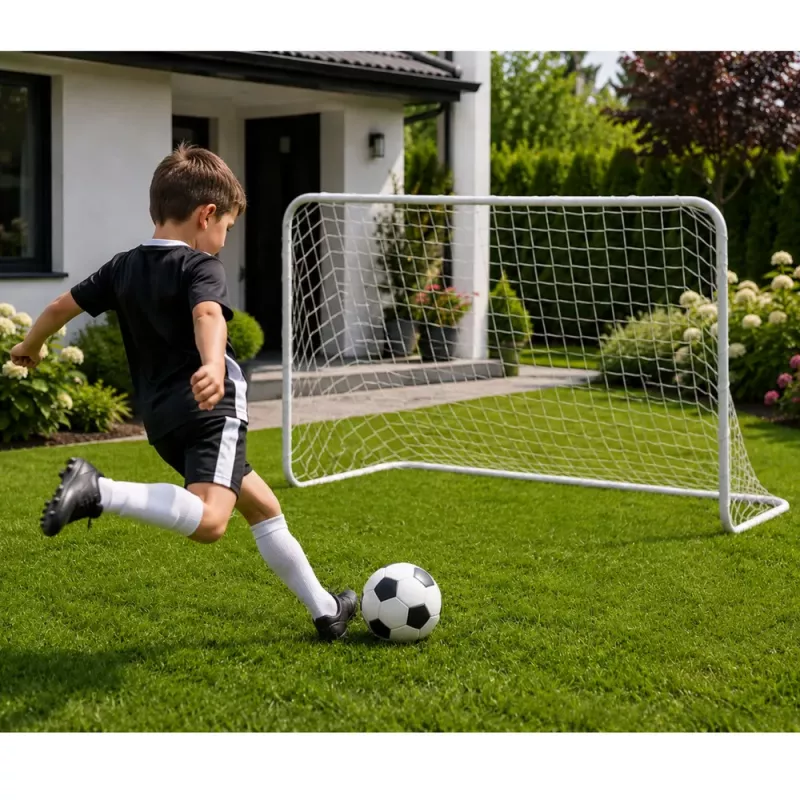 LEAN SPORT Children's Football Goal 120x80 cm