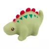 LEAN TOYS Set of Educational Rubber Dinosaurs for Bathing, Pastel Games, 6 Pieces