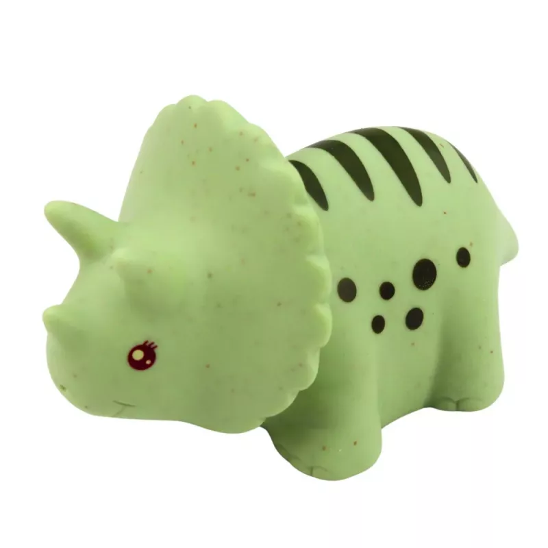 LEAN TOYS Set of Educational Rubber Animals for Bathing, Pastel Games, 6 pcs.