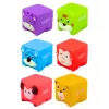LEAN TOYS Set of Soft Rubber Blocks Educational Animals Colorful 6 pcs.