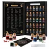 LEAN TOYS Set of Crystals of Minerals and Precious Stones in Jars Book 30 pcs.
