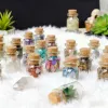 LEAN TOYS Set of Crystals of Minerals and Precious Stones in Jars Book 30 pcs.