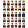 LEAN TOYS Set of Crystals of Minerals and Precious Stones in Jars Book 30 pcs.
