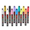 LEAN Set of 36 Acrylic Markers, Felt-Tip Pens, Waterproof Markers, Case