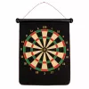 LEAN TOYS Magnetic Dartboard Double Sided Dart Tube Arcade Game Set