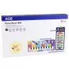 LEAN TOYS Musical Educational Dance Mat Interactive Piano Space 120 x 48 cm