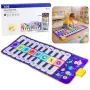 LEAN TOYS Musical Educational Dance Mat Interactive Piano Space 120 x 48 cm