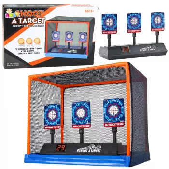 LEAN TOYS Electronic Shooting Target Digital LCD Counter Moving Reticle Targets