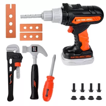 LEAN TOYS DIY Tool Kit in Bag Drill and Screwdriver 25 pcs.
