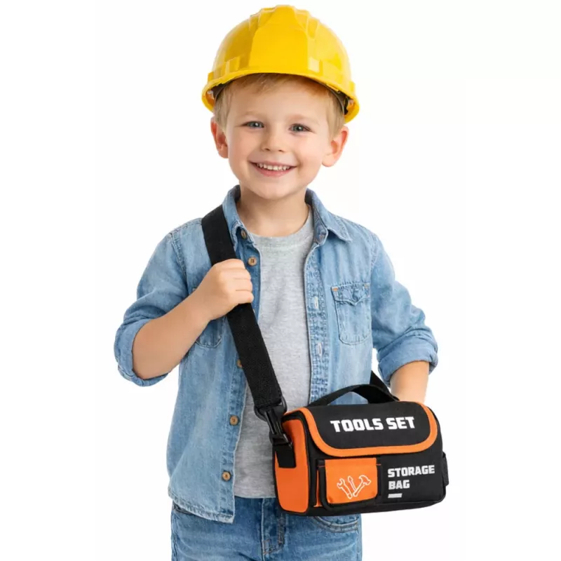 LEAN TOYS DIY Tool Kit in Bag Drill and Screwdriver 25 pcs.