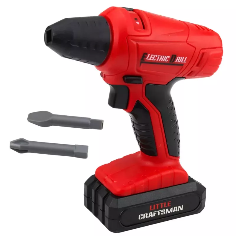 LEAN TOYS Large Tool Set for Children Battery-Operated Screwdriver Grinder 28 pcs.