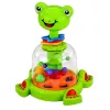 LEAN TOYS Interactive Frog Spinner with Spinning Balls for Babies
