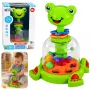 LEAN TOYS Interactive Frog Spinner with Spinning Balls for Babies
