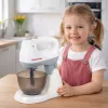 LEAN TOYS Children's Kitchen Robot with Stand and Bowl, Lights and Sounds