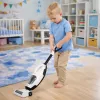 LEAN TOYS Children's Toy Vacuum Cleaner Vertical Handheld 2-in-1 Suction Function Sounds