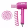LEAN TOYS Children's Hairdressing Salon Set - Toy Hairdryer, Mirror, Comb & Accessories - Pretend Play Beauty Set for Kids 3+