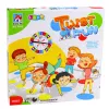 LEAN TOYS Family Twist Fun Mat Random Wheel Arcade Game