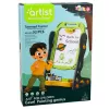 LEAN TOYS Double-sided Magnetic Chalk Board, Dry Erase, Green, 52 pcs.