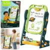 LEAN TOYS Double-sided Magnetic Chalk Board, Dry Erase, Green, 52 pcs.