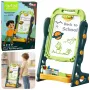 LEAN TOYS Double-sided Magnetic Chalk Board, Dry Erase, Green, 52 pcs.