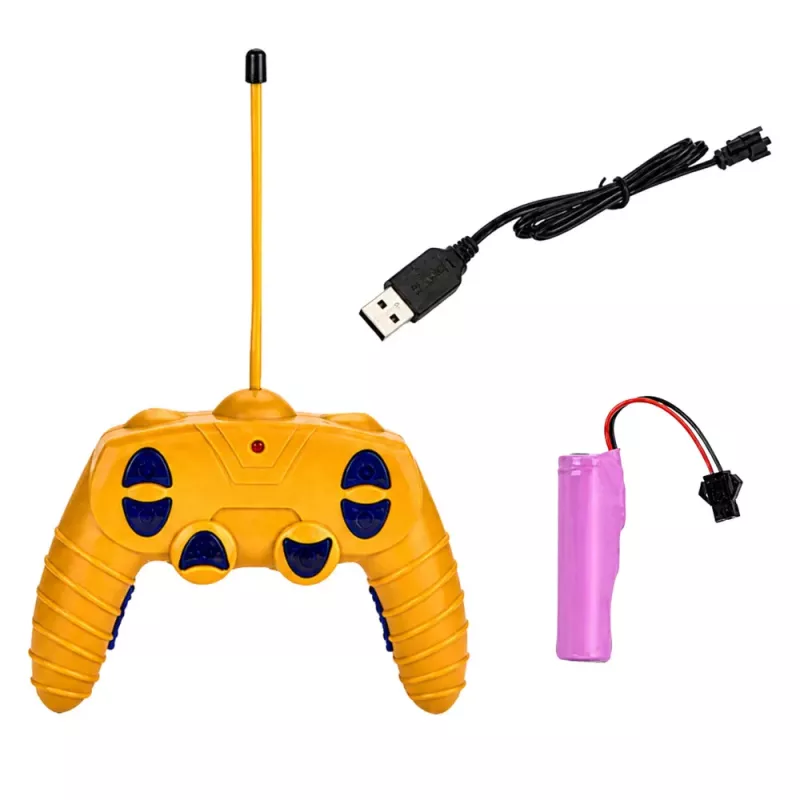 LEAN TOYS Remote Control Construction Crane RC Wired 360° Rotation 71 cm