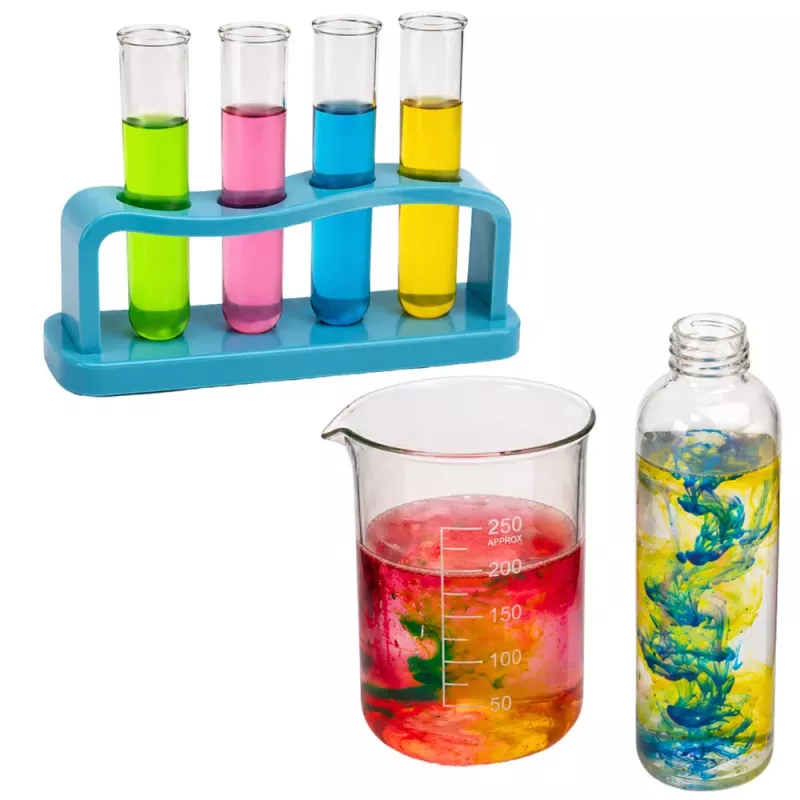 LEAN TOYS Little Chemist's 14-in-1 Experimental Educational Kit Volcano Experiments
