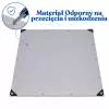 LEAN Tarpaulin Waterproof Reinforced Protective Rainproof Foil Gray 2x4 M