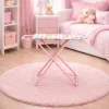 LEAN TOYS Foldable Metal Toy Ironing Board for Children Dots 61 cm