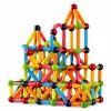 LEAN TOYS Set of Magnetic Construction Sticks Creative Colorful 166 pcs.
