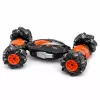 LEAN TOYS RC Car Remote Controlled Drift Acrobatics Twist Orange 1:16