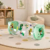 LEAN TOYS Inflatable Roller for Crawling for Toddlers Dinosaur 51 x 22cm