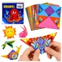 LEAN Origami Kit Colored Paper Instruction Booklet 100 Sheets