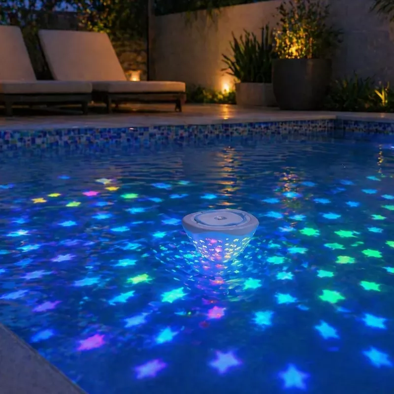 LEAN LED Pool Light for Water IP68 Fish Color LED 6 Modes