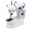 LEAN Mini Sewing Machine LED Light Portable 2 Modes Accessories Foot Pedal