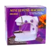 LEAN Mini Sewing Machine LED Light Portable 2 Modes Accessories Foot Pedal