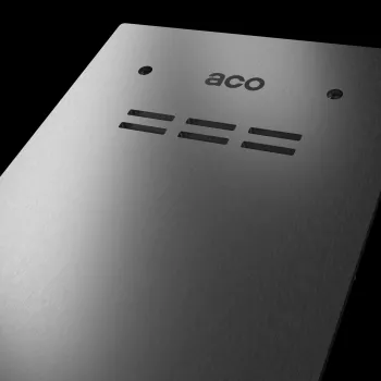 ACO FAM-P-1NPACC Flush-Mounted Panel with RFID Reader for 1 Subscriber, Silver