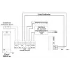 ACO FAM-P-1NPACC Flush-Mounted Panel with RFID Reader for 1 Subscriber, Silver