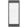 ACO CDN-17N ST (W) Illuminated Resident Directory Panel (approx. 17 entries)