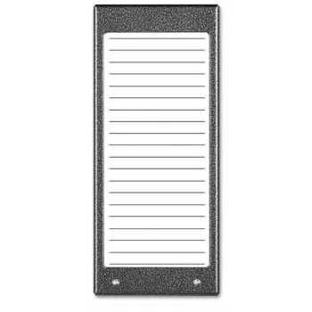 ACO CDN-17N ST (W) Illuminated Resident Directory Panel (approx. 17 entries)