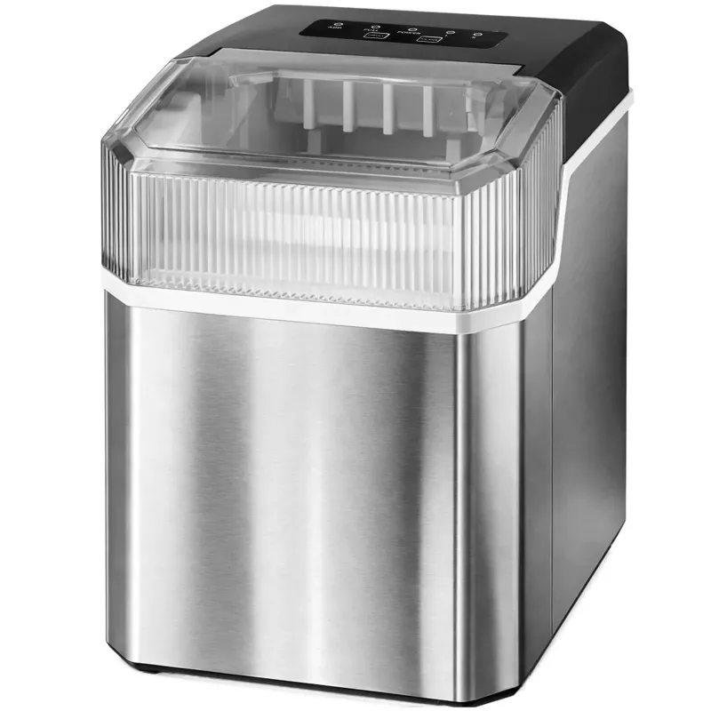 Extralink SmartLife Cube Ice Essential Ice Maker 12kg/24h 2.2L Black/Silver